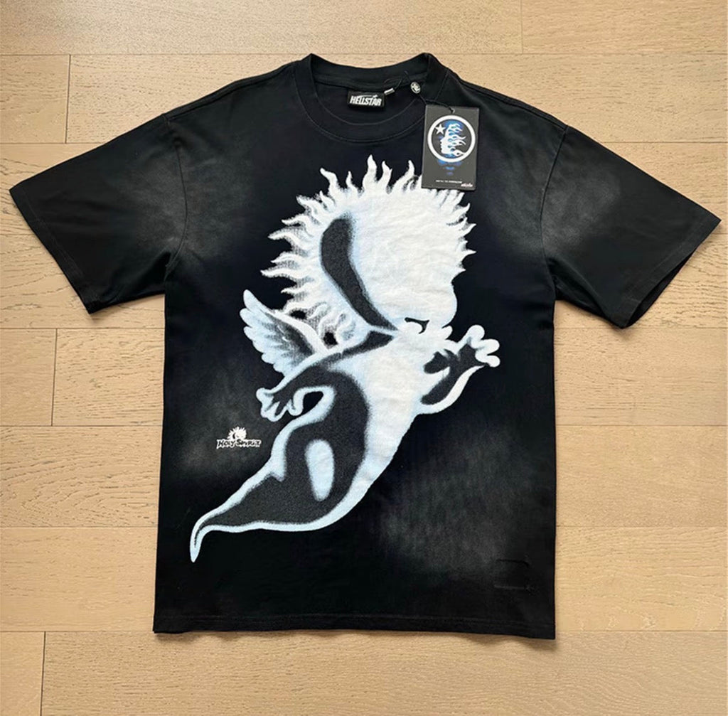 Hellstar Holy Spirit Graphic Tee – Black