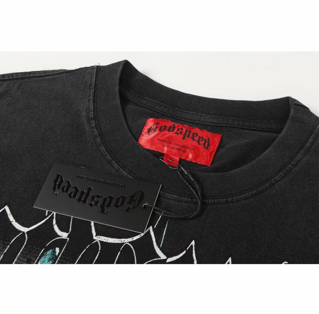 GodSpeed New York Graphic Tee – Black