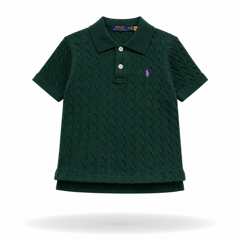 Polo Ralph Lauren Cable-Knit Mesh