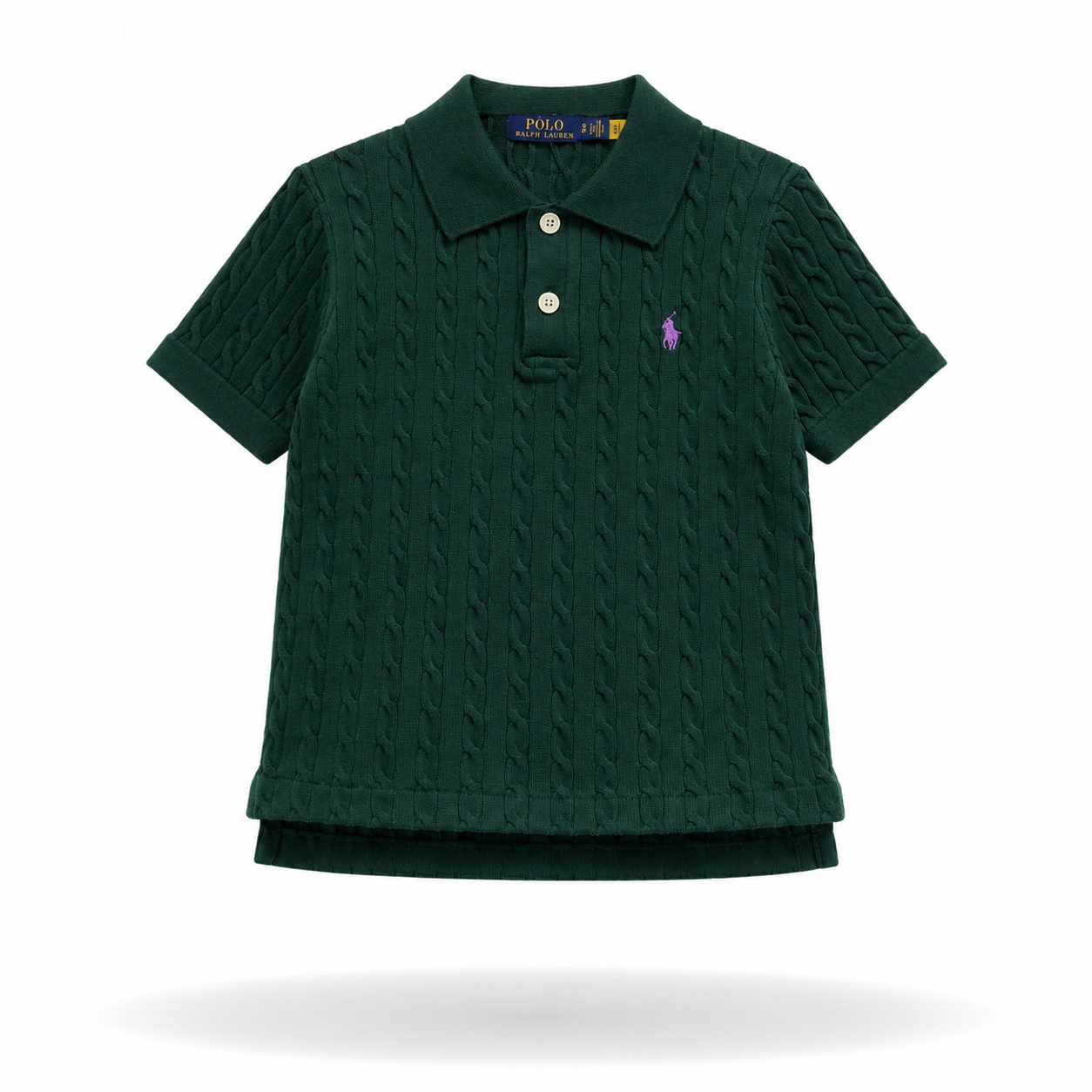 Polo Ralph Lauren Cable-Knit Mesh