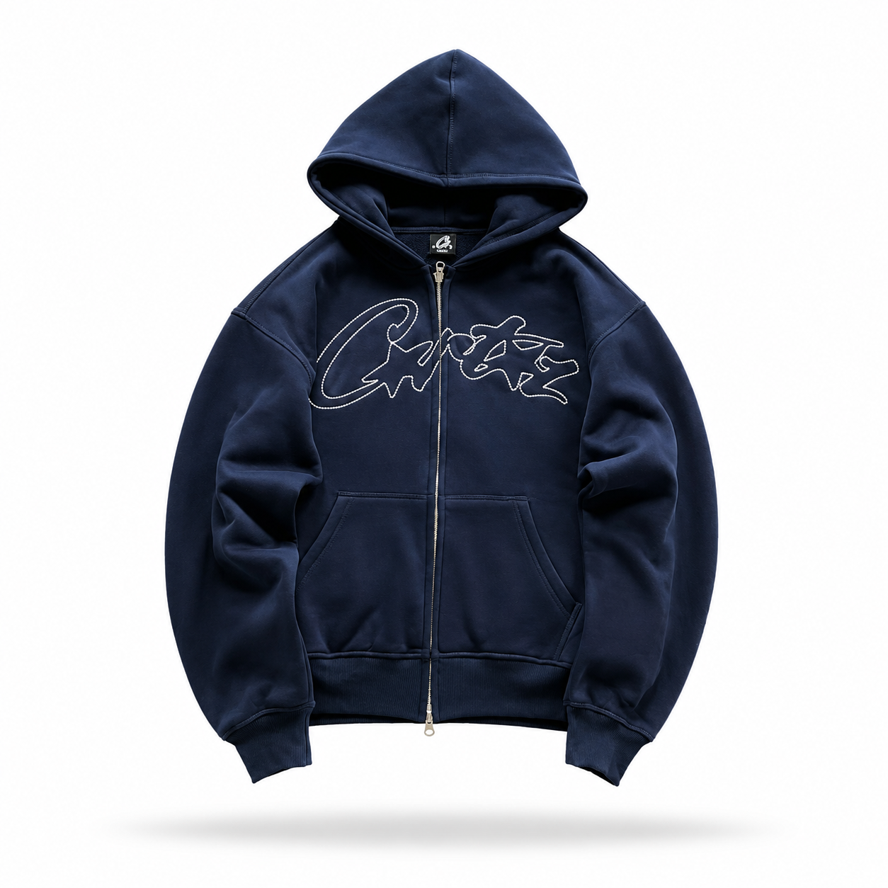 Corteiz Chenille Script Zip Hoodie & Joggers Set