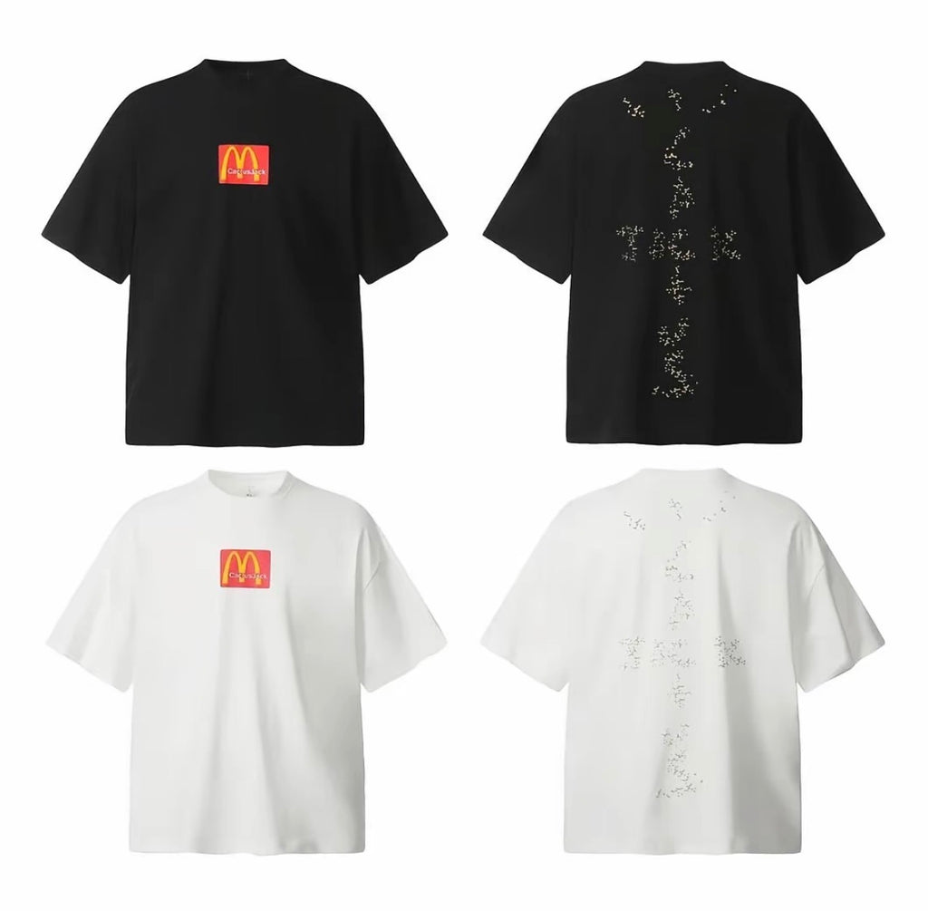 Cactus Jack McDonald’s Tee - Black