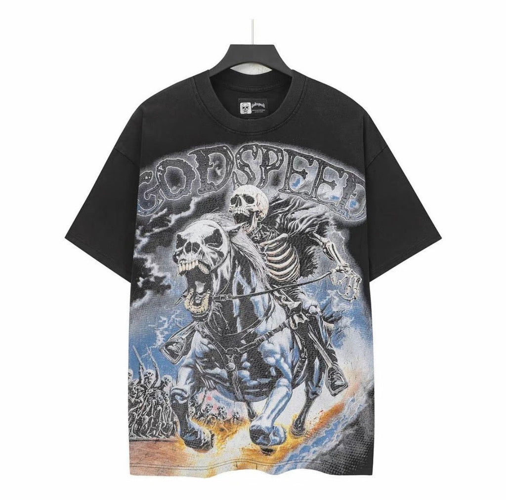 GodSpeed Le Dernier Graphic Tee – Black