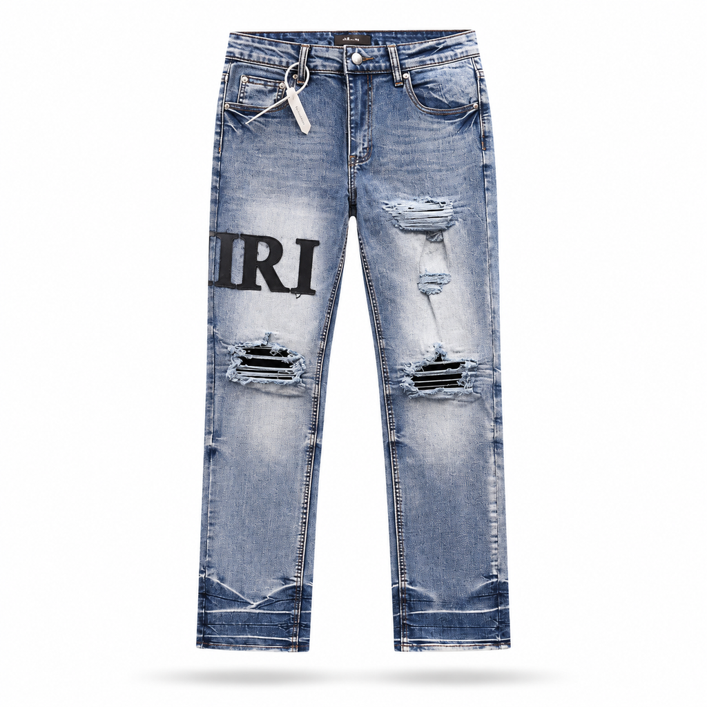 Pantalón AMIRI Staggered Negro