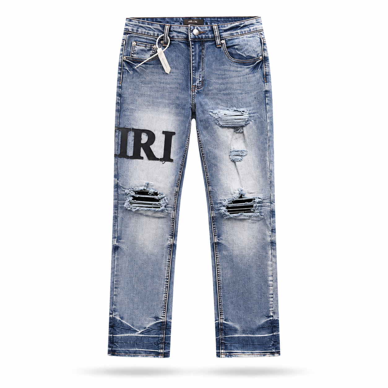 Pantalón AMIRI Staggered Negro