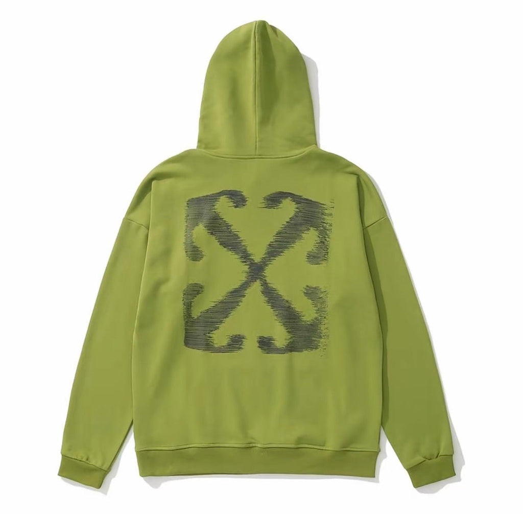Off-White Minimal Street Hoodie – Luxury Vibes