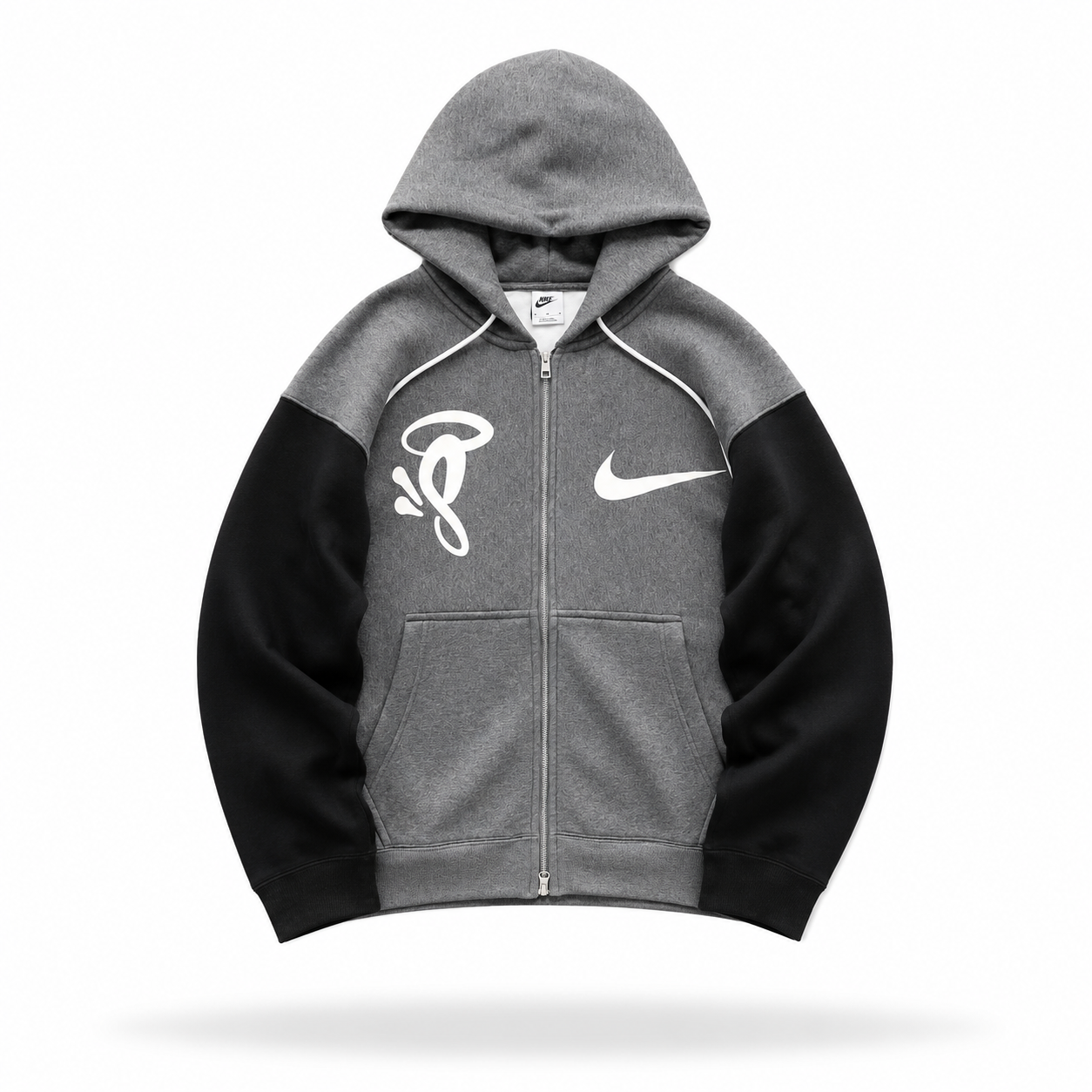 Nike Tech Fleece x SYNA Grey/Black Hoodie
