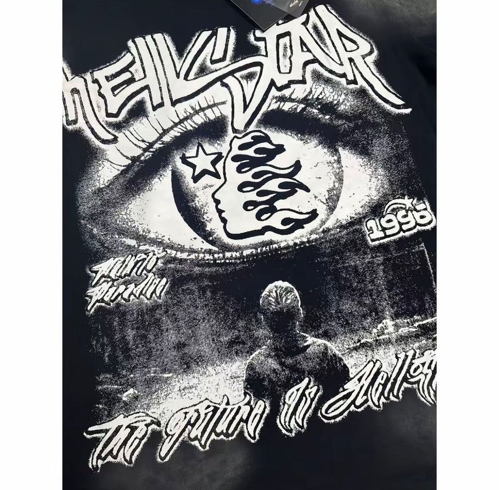 Hellstar "The Future is Hellstar" Vintage Eye Tee