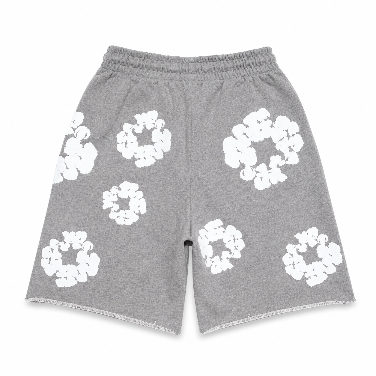Short Denim Tears Wreath Gris
