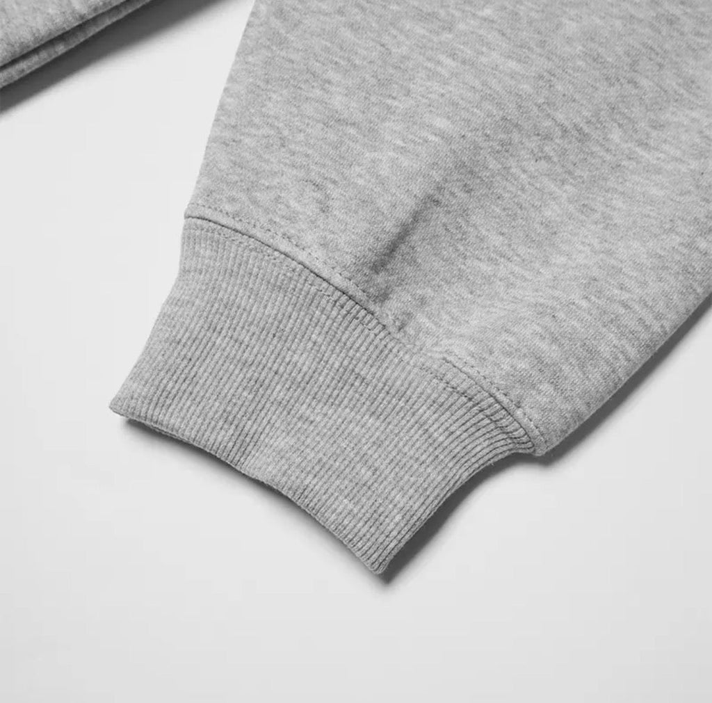 Essentials Hoddie Grey Reflective Logo (Front & Back)