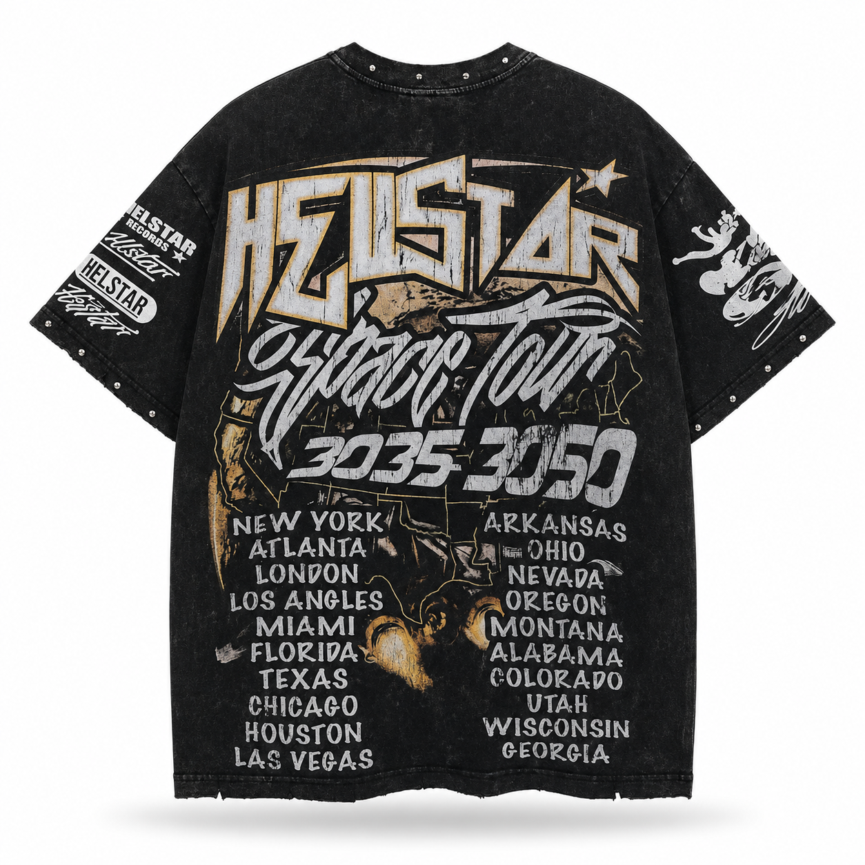 Hellstar Spacetour Fighter Tee Oversize