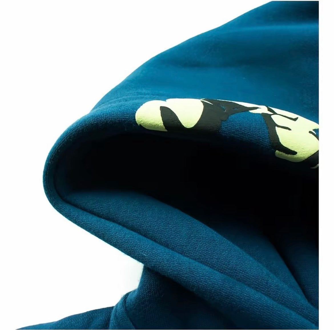 Cotton Bloom Hoodie – Blue