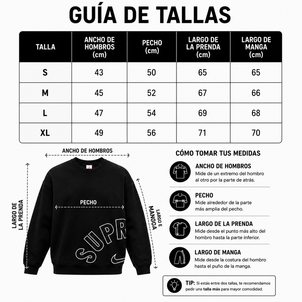 Conjunto Supreme x Nike Arc Crewneck
