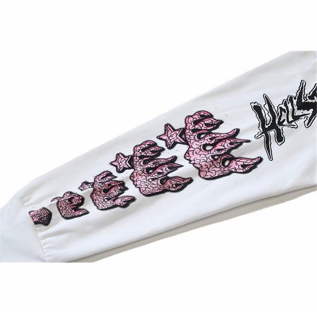 Hellstar HellTek Hoodie – White