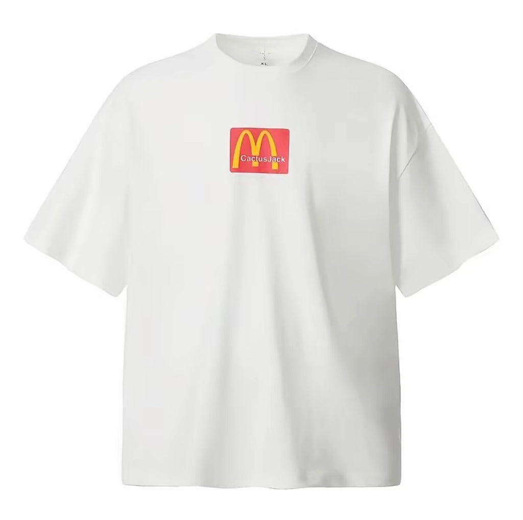 Cactus Jack McDonald’s Tee - White