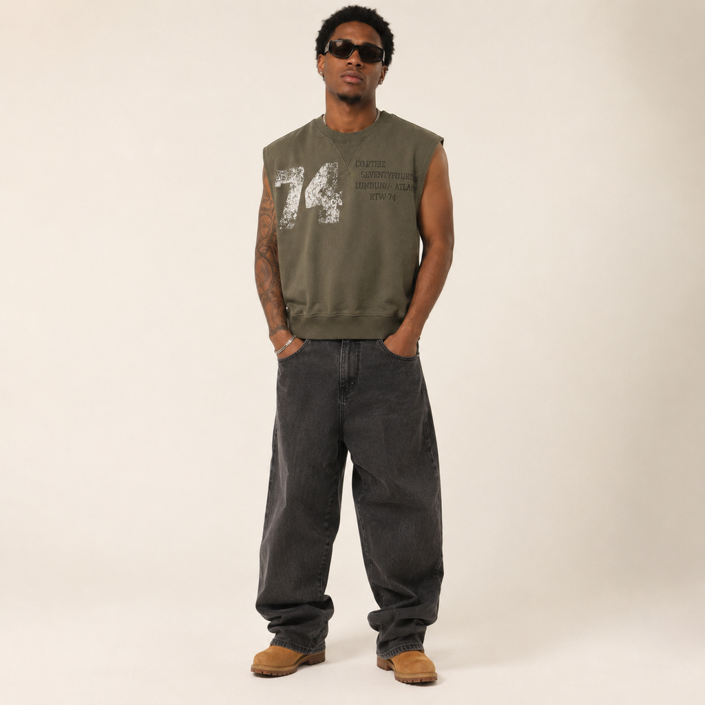 Set Corteiz RTW-74 Sweat Vest