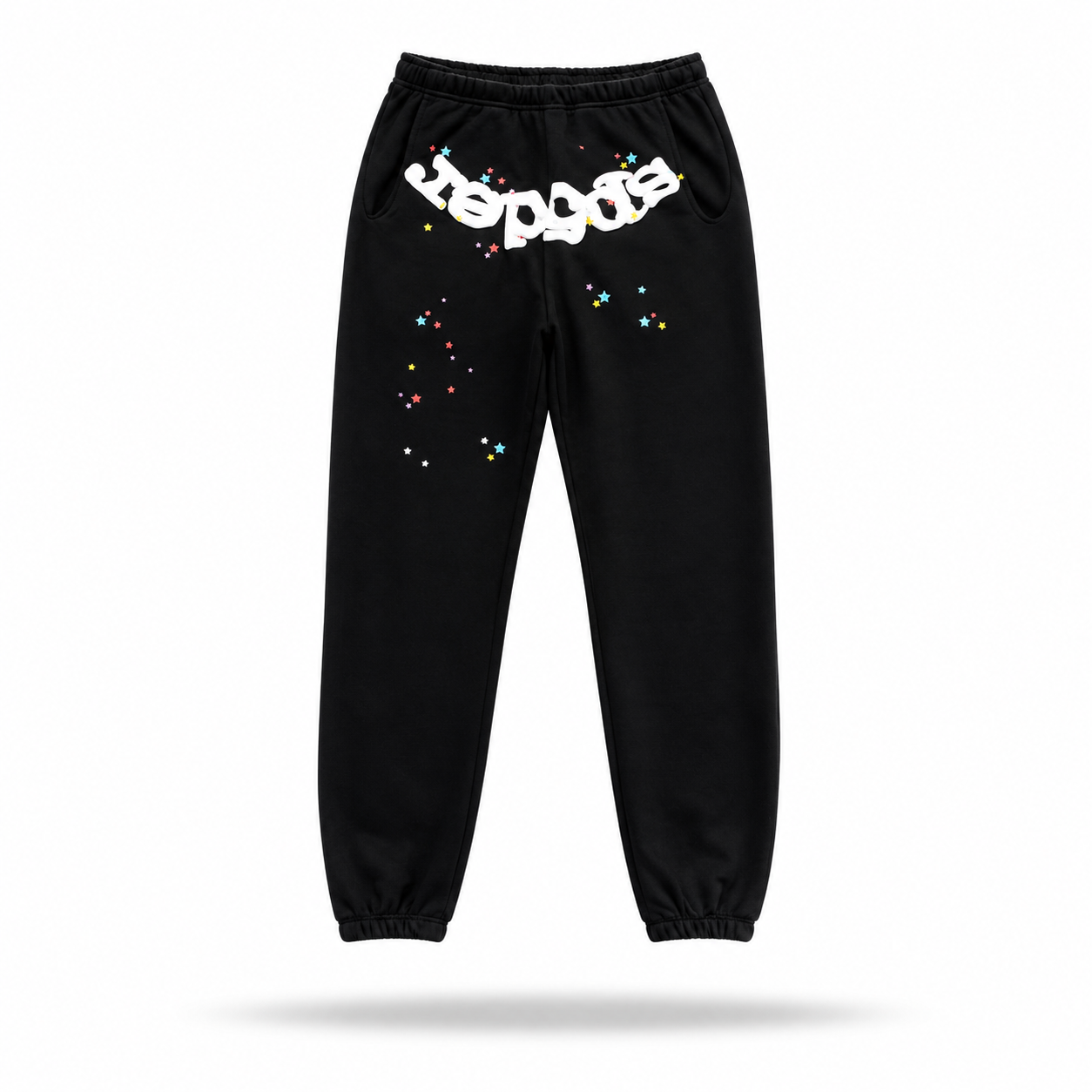 Sp5der P*nk Sweatpants Black