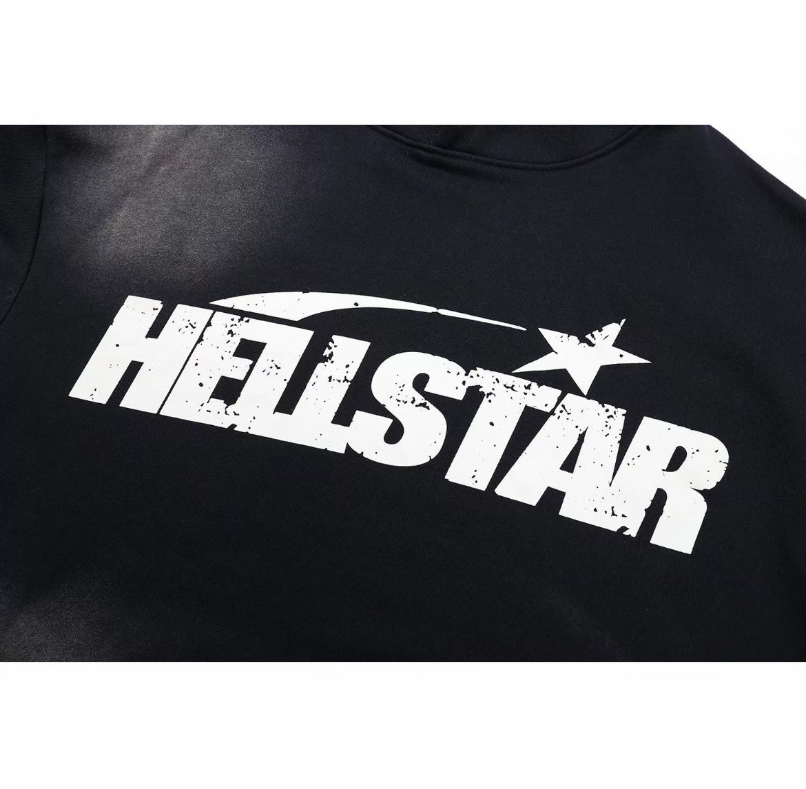 Hellstar “Stars” Graphic Hoodie – Black