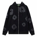 Denim Tears Midnight Wreath Hoodie – Black - Original