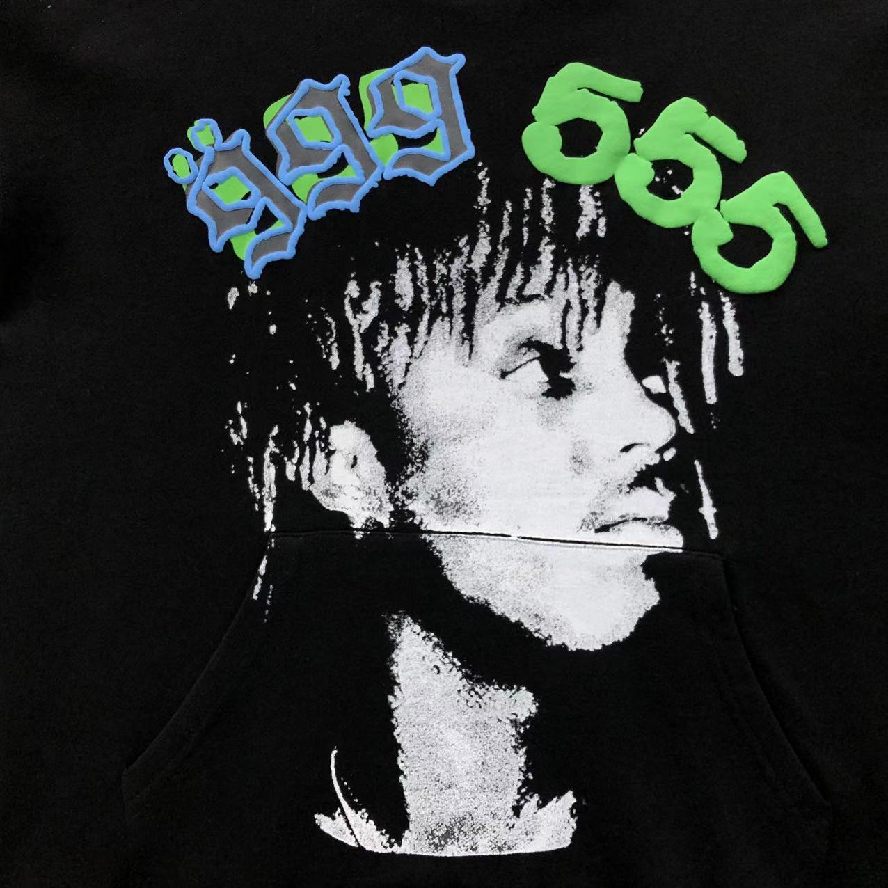 Sp5der x Juice WRLD 999 "Abyss" Hoodie (Black)⁠