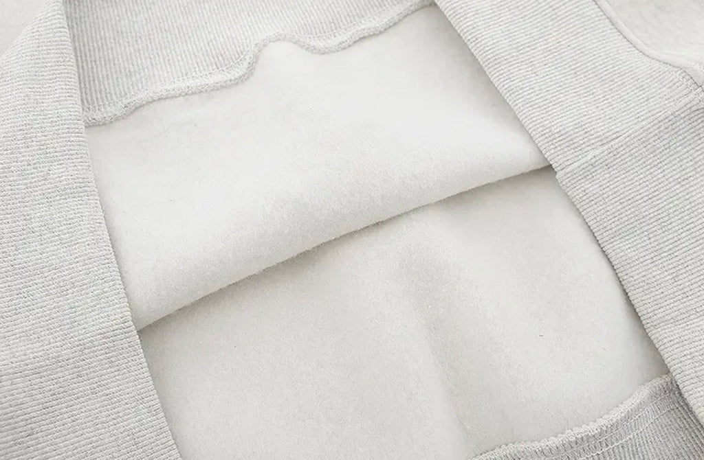 Essential Back Logo Hoodie (“Light Oatmeal / Grey”)