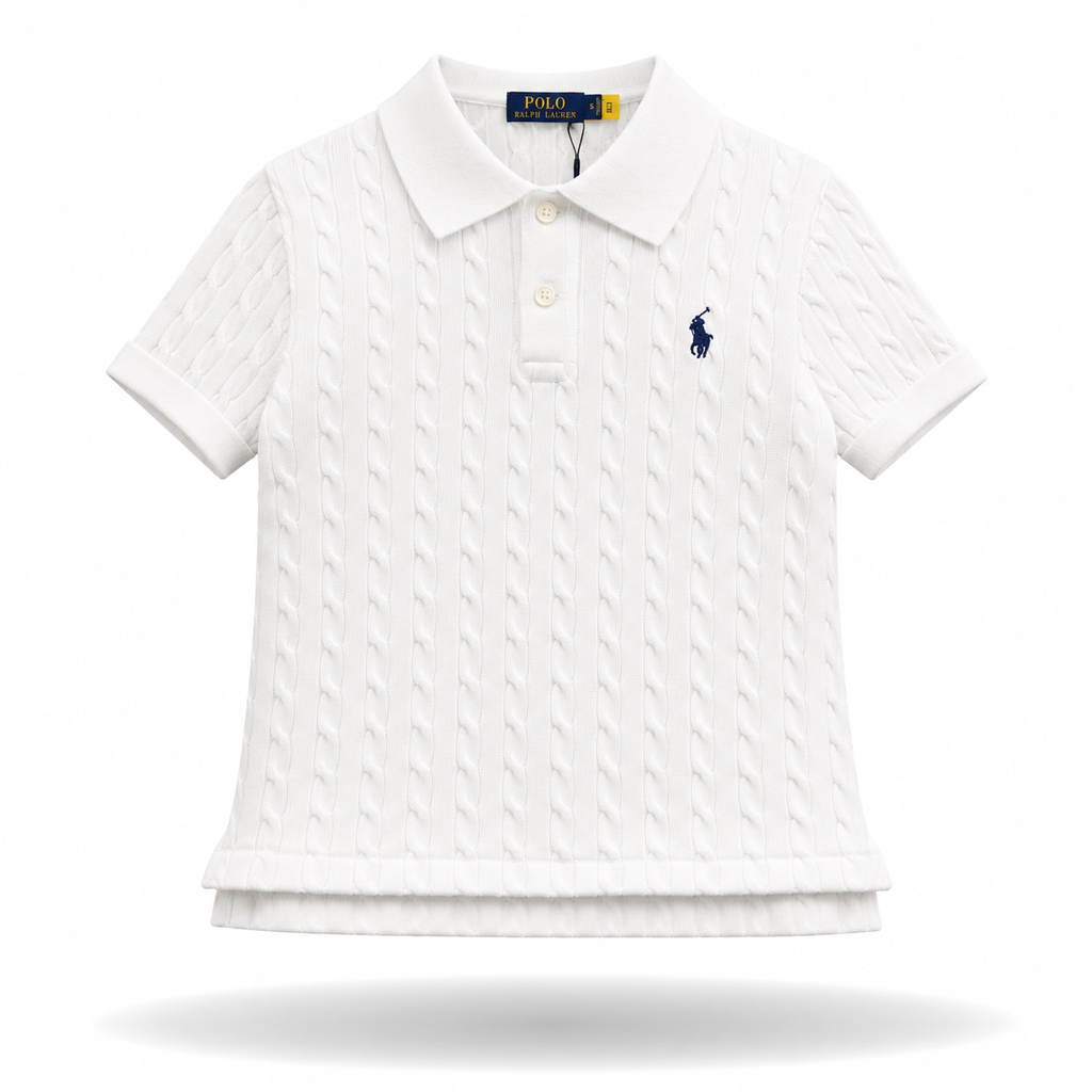 Polo Ralph Lauren Cable-Knit Mesh