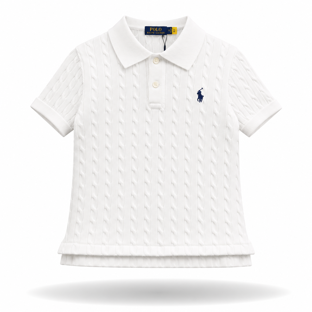 Polo Ralph Lauren Cable-Knit Mesh