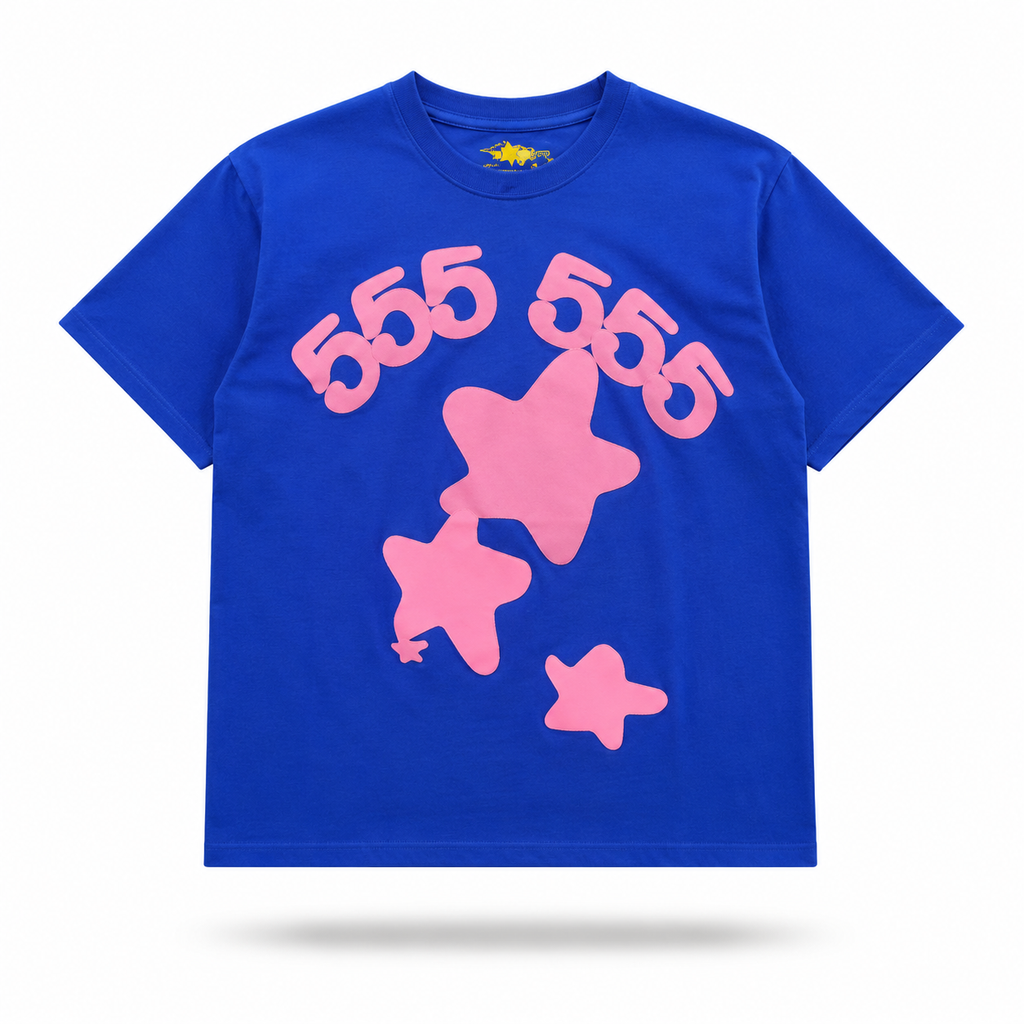 Camiseta Sp5der Beluga Azul