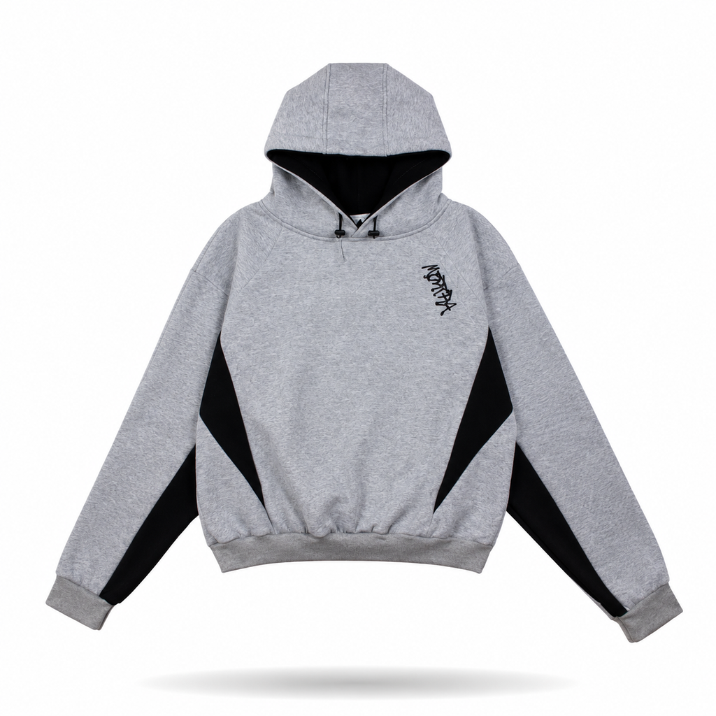 Velocity Contrast Panel Hoodie