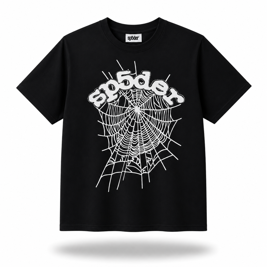 Sp5der Worldwide "Web" Tee / Black