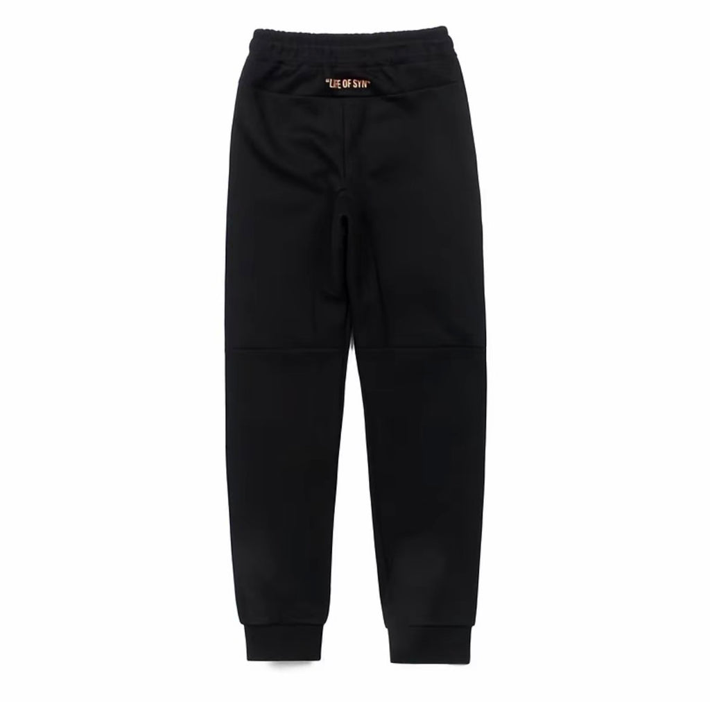 Syna x Central Cee Zip pants – Black