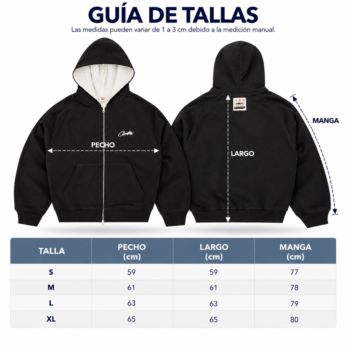 Sudadera Corteiz HMP Thermal