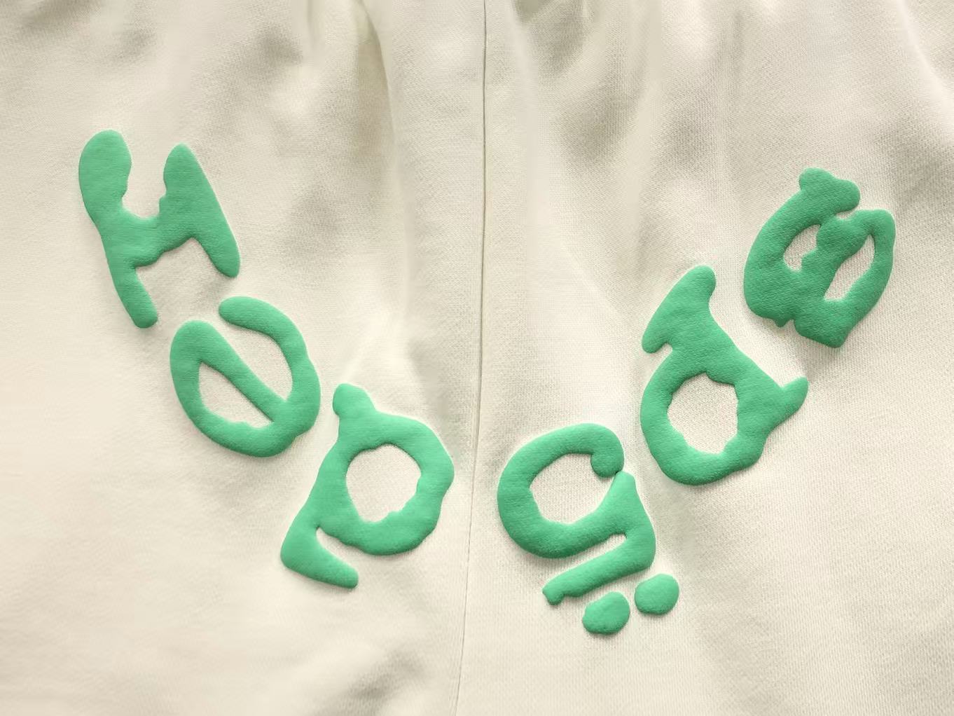 Sp5der Sky Web Hoodie 'Cream/Blue/Green'
