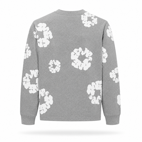 Camiseta Denim Tears Wreath Gris