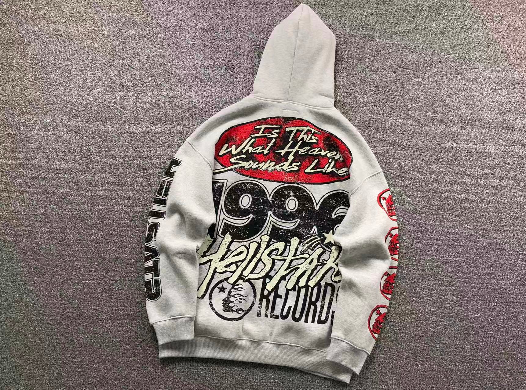 Hellstar Records 1996 Hoodie Grey