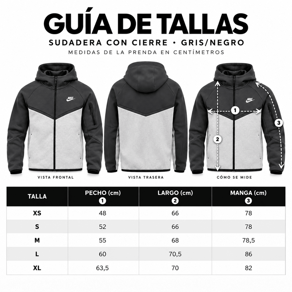 Nike Tech Fleece Gris Oscuro
