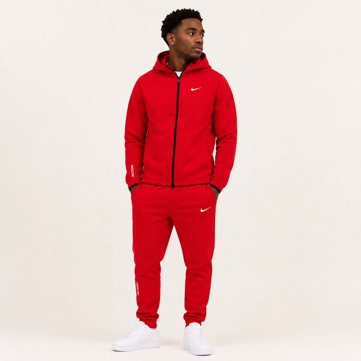 Nike NOCTA Tech Fleece “University Red”
