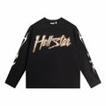 Hellstar Classic Logo Waffle Knit Tee — Black