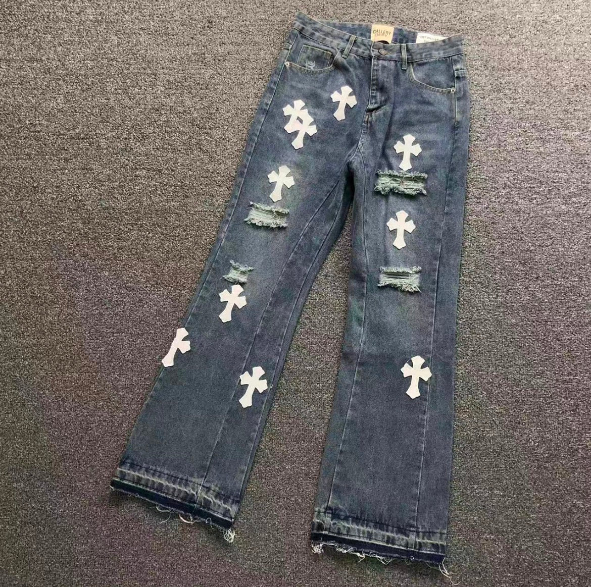Chrome Hearts × Gallery Dept. – Washed Blue