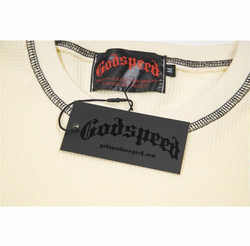 GodSpeed Core Logo Hoodie – Cream
