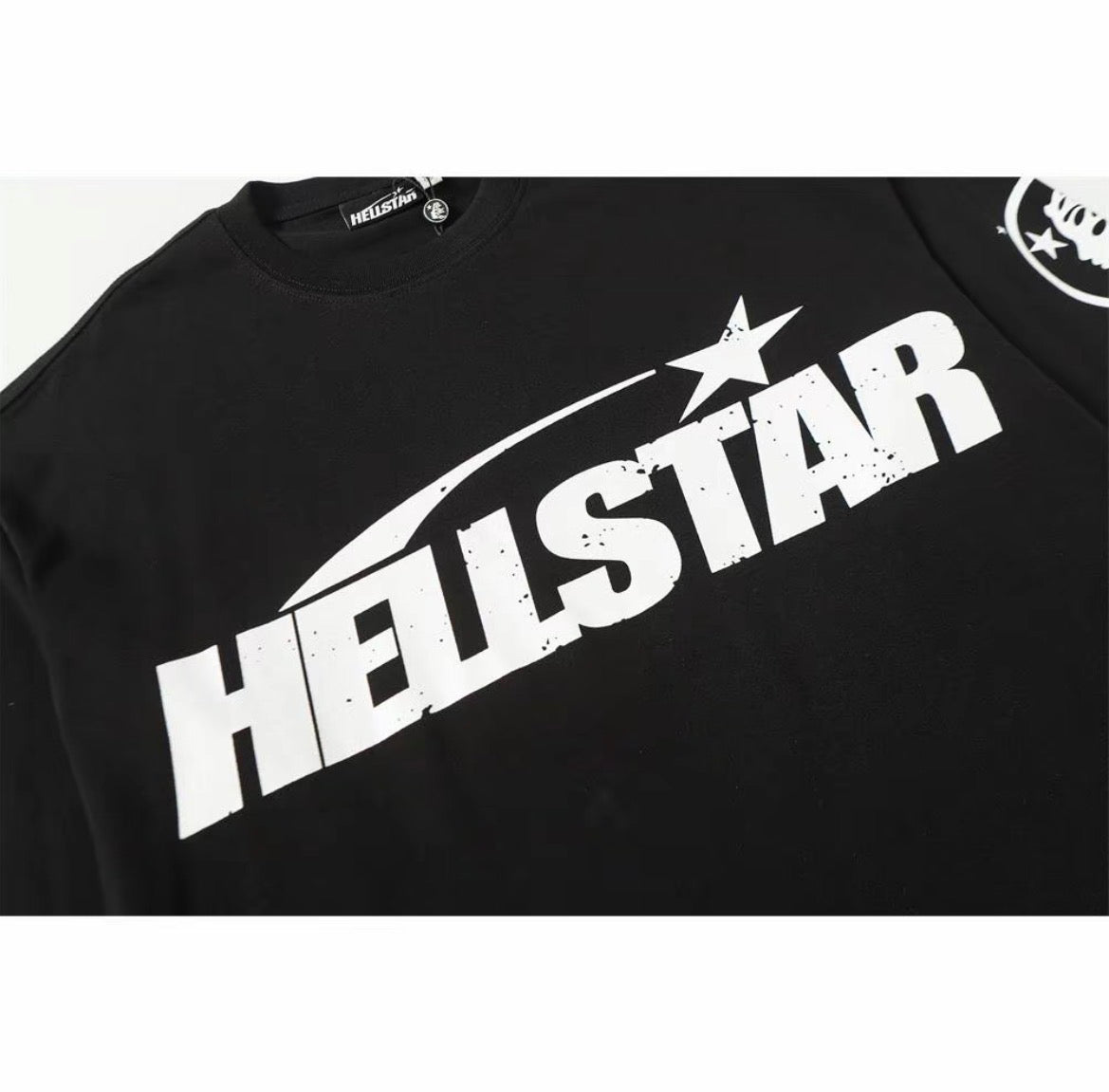 Hellstar Core Logo Hoodie – Black