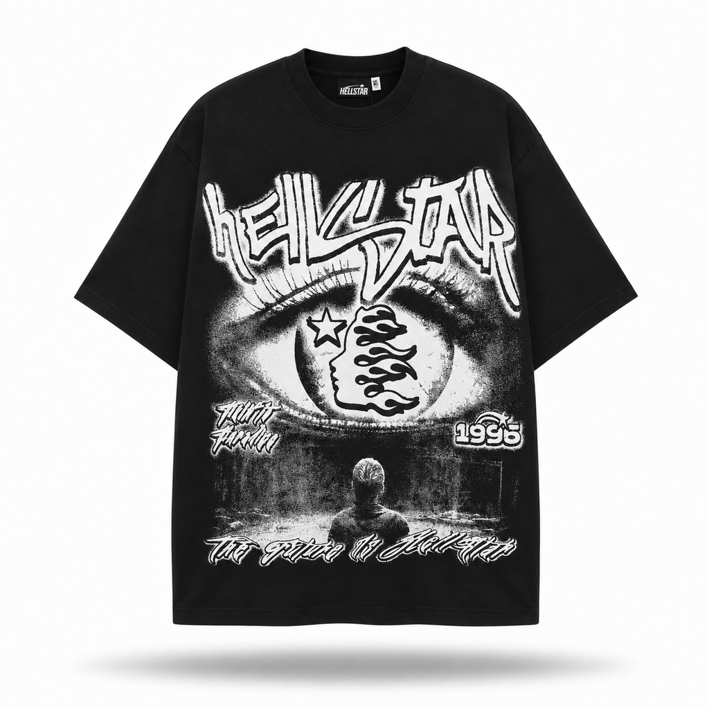 Hellstar "The Future is Hellstar" Vintage Eye Tee
