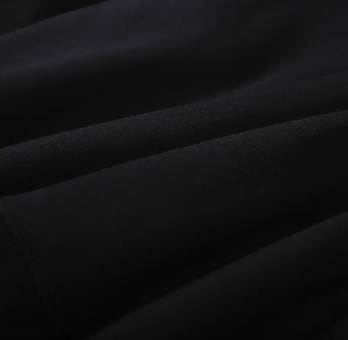 Essential Hoodie “Midnight Black” - Black
