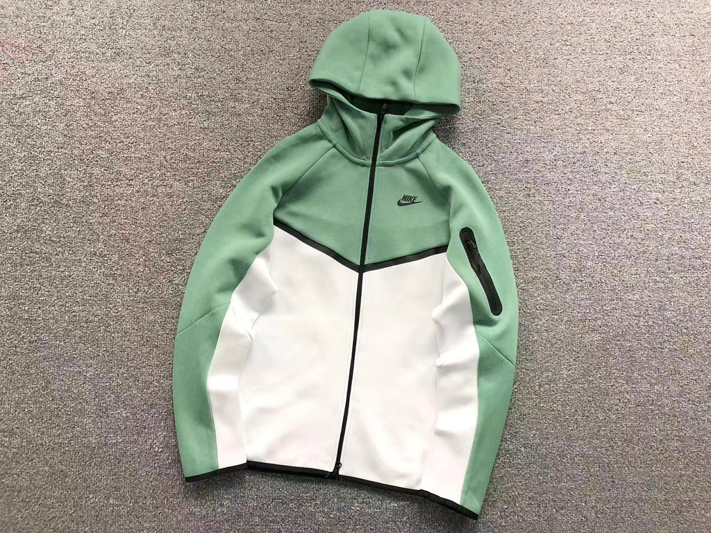 Nike Tech Fleece Verde/Blanco
