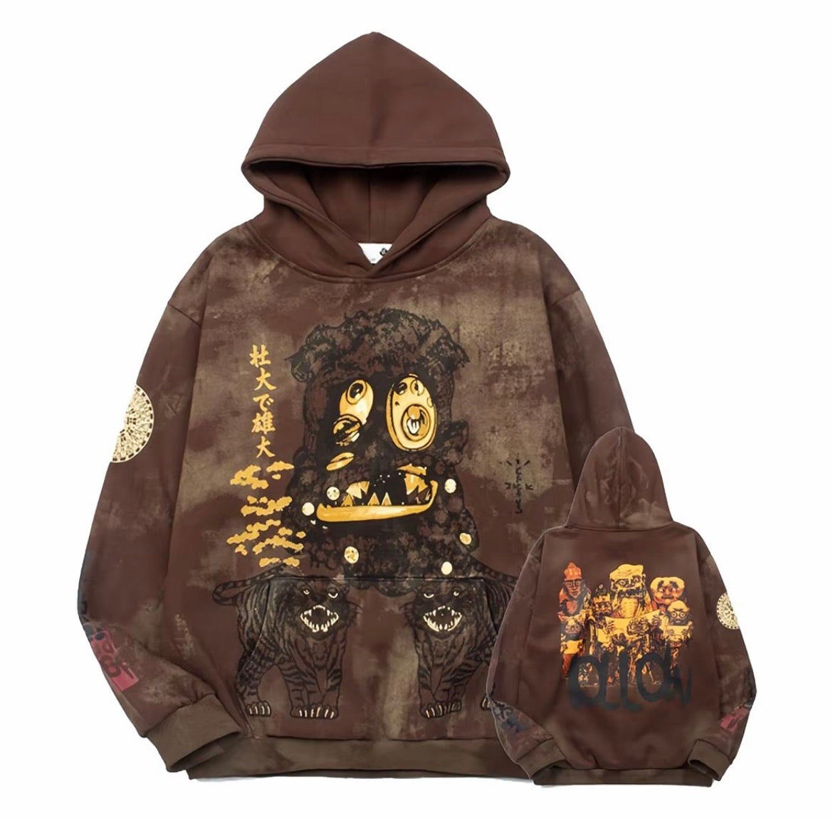 Broken Bear Hoodie - Travis Scott / Cactus Jack edición