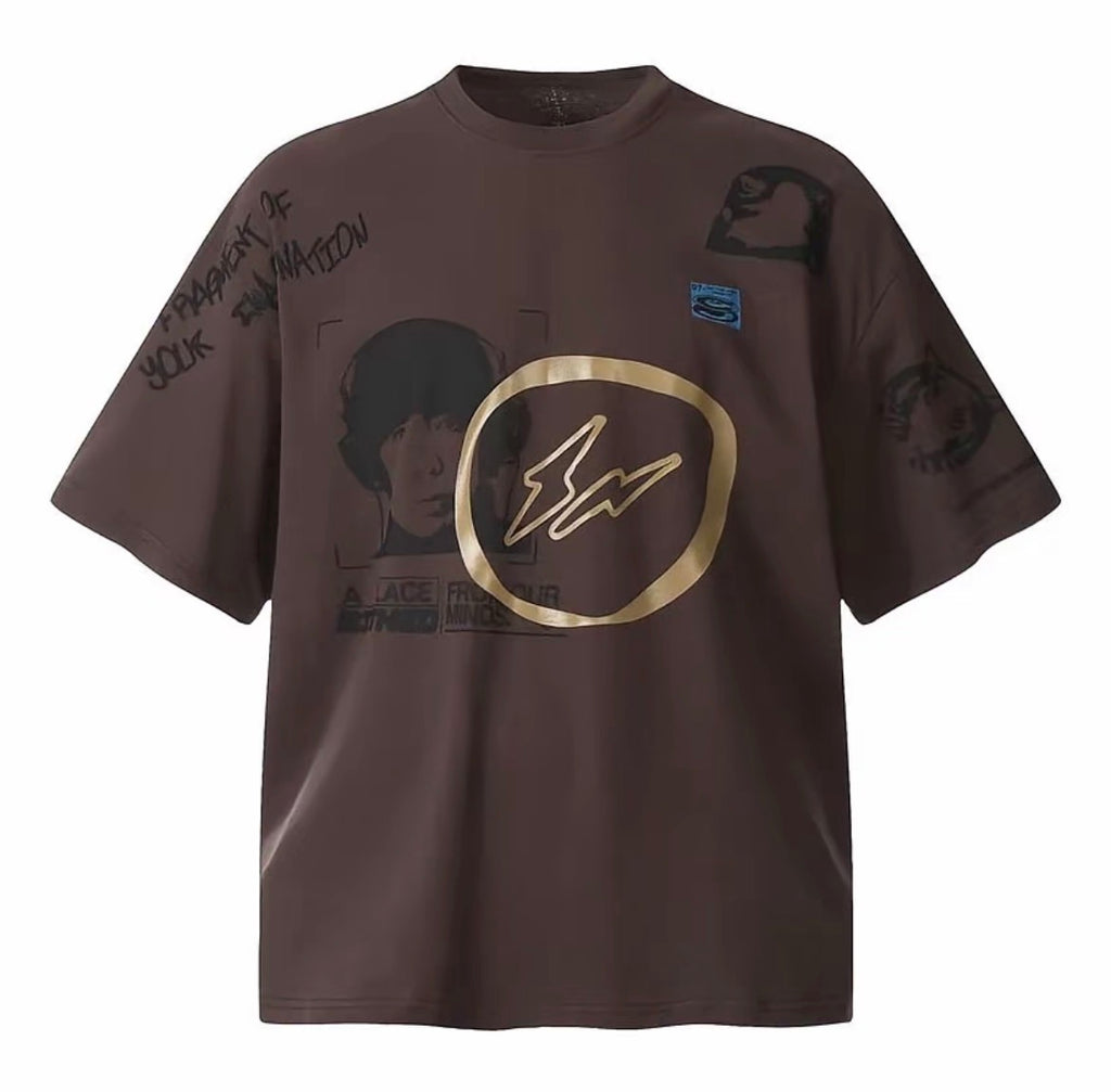 Cactus Jack x Fragment Circle Logo Tee