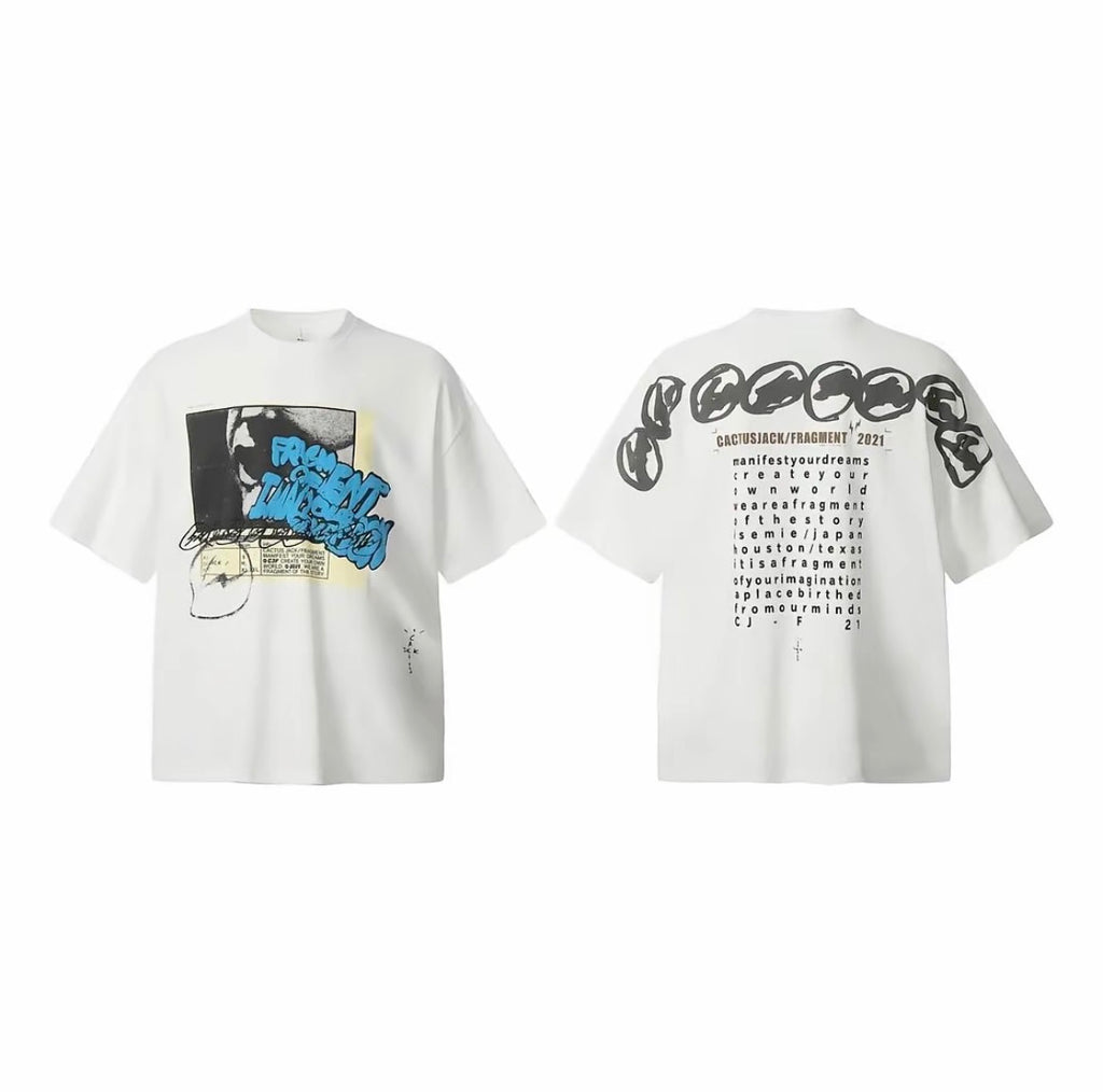 Cactus Jack x Fragment Chain Logo Tee