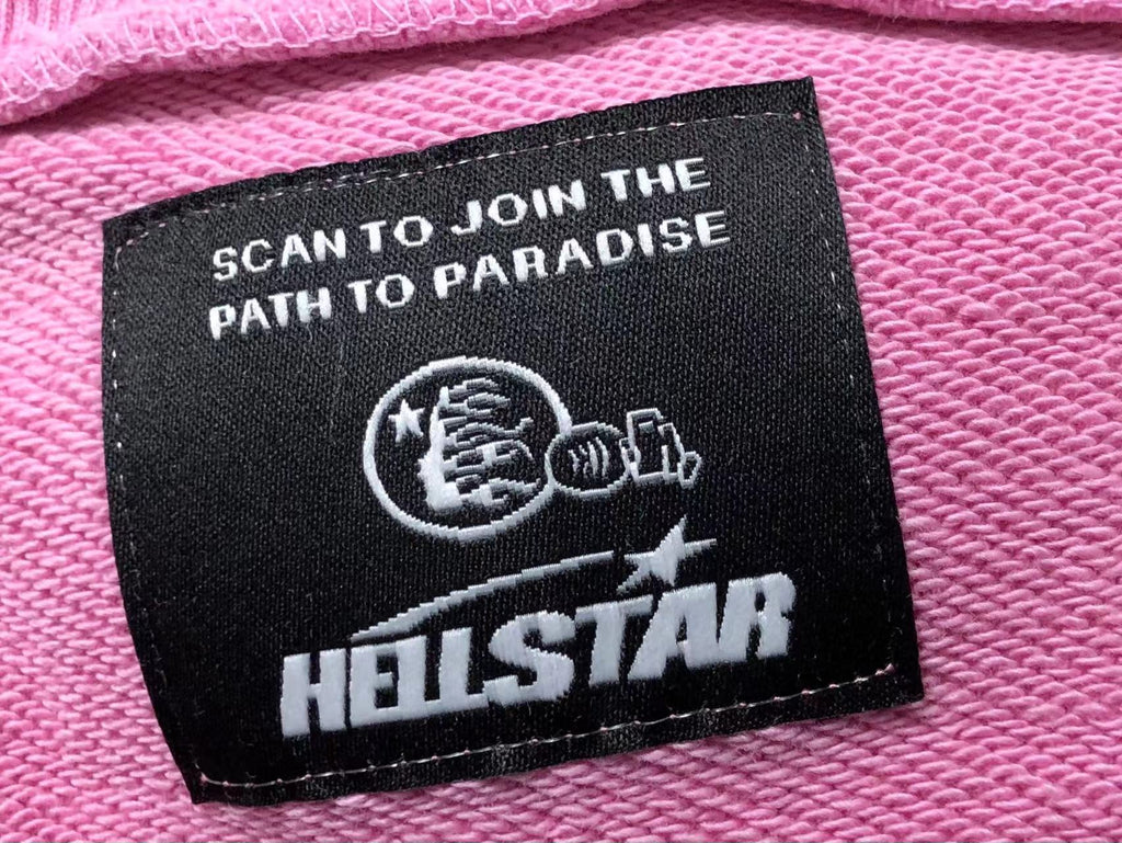 Hellstar Pink Flame Hoodie