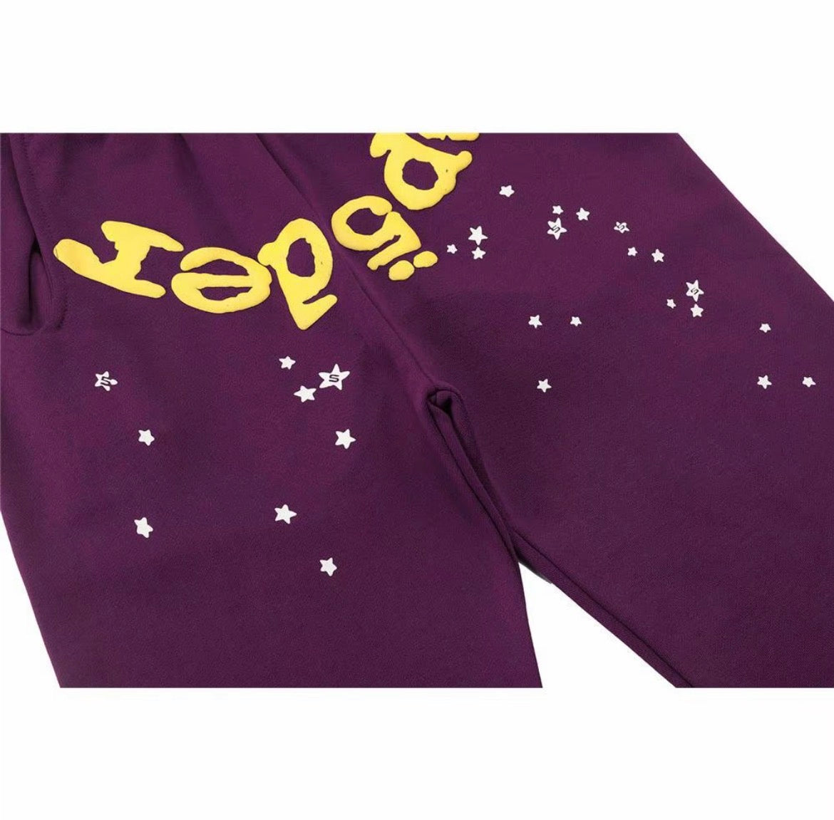 Sp5der OG Web V2 Jogger – Purple