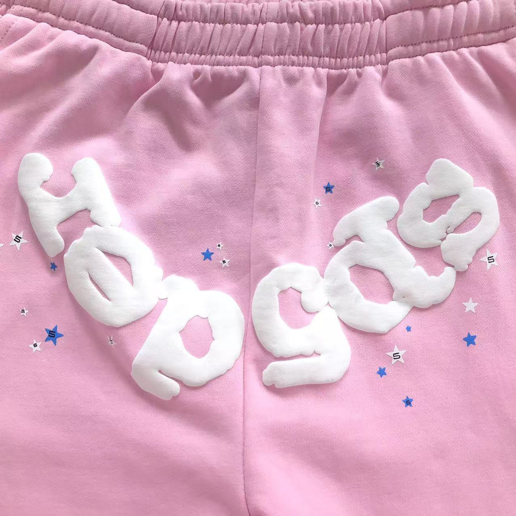Sp5der P*nk Sweatpants Pink / White